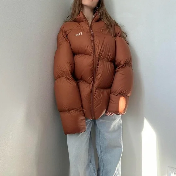 Dime Rust Puffer Jacket - Picture 3 of 9